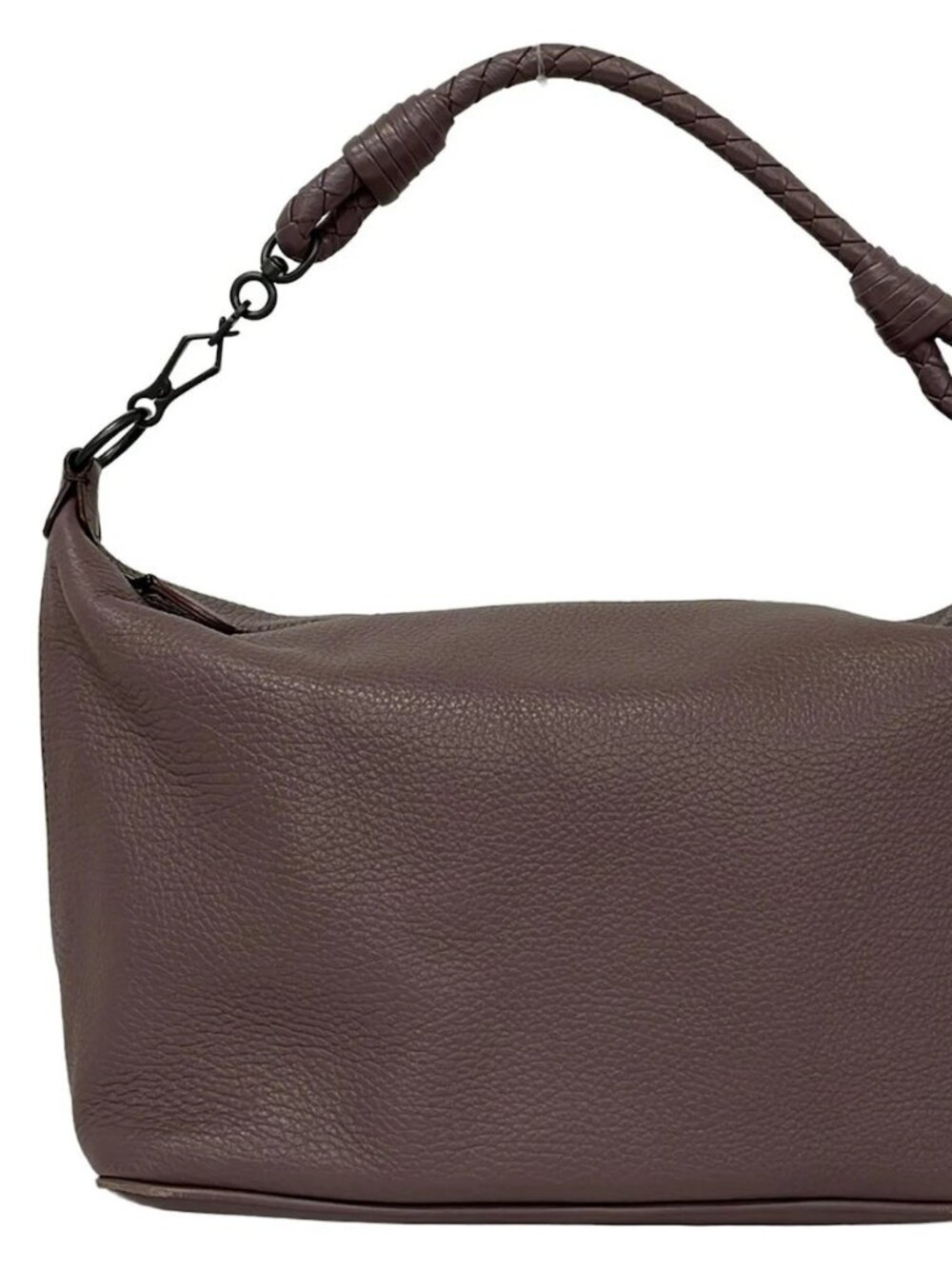 BOTTEGA VENETA Purple Leather SHOULDER BAG